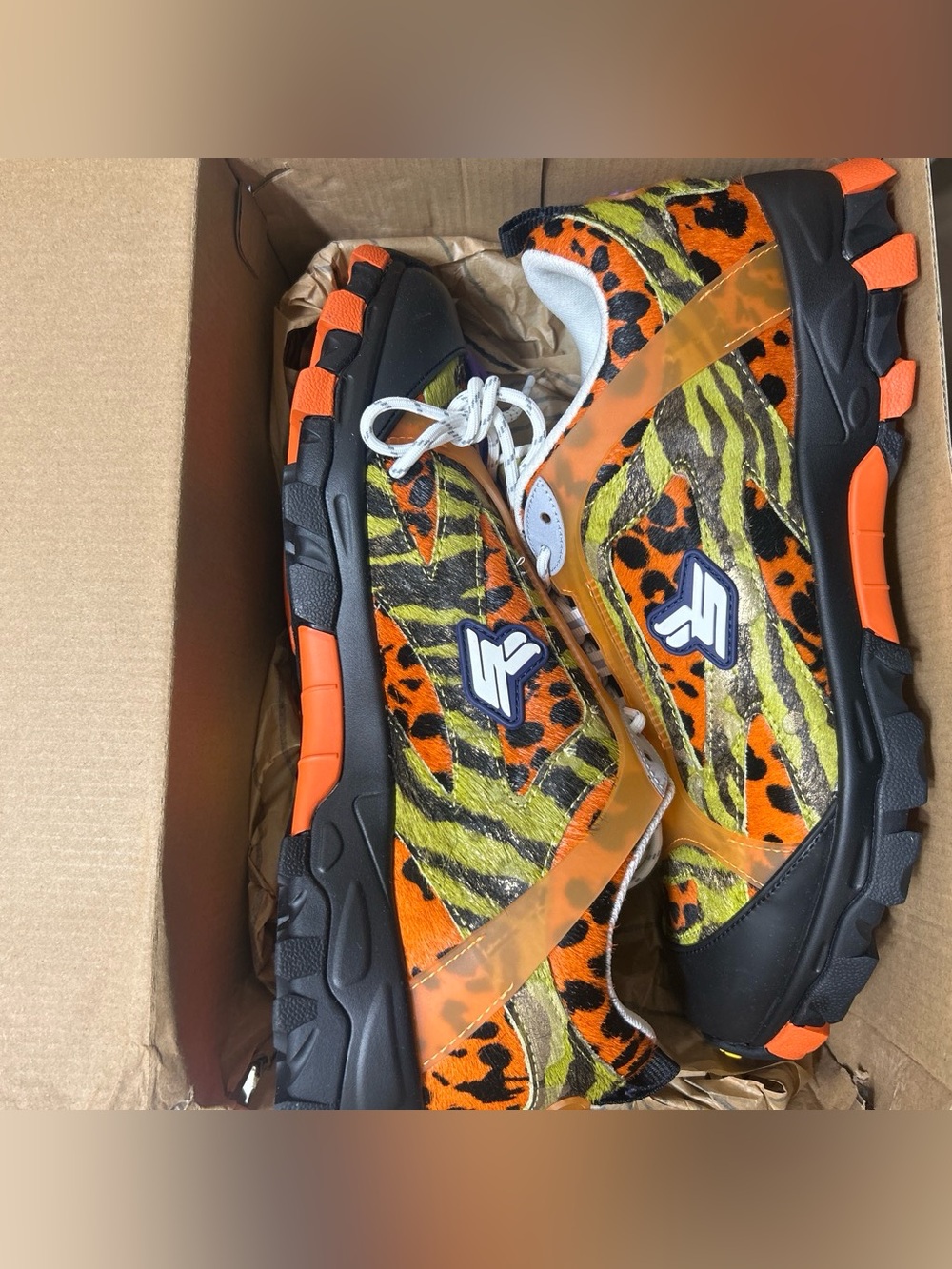 Sicko x PDF Channel Animal Hiking Sneakers